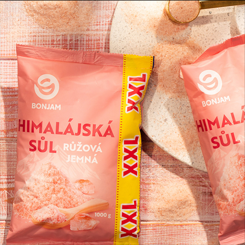 bonjam himalajska sol ruzova jemna product packaging