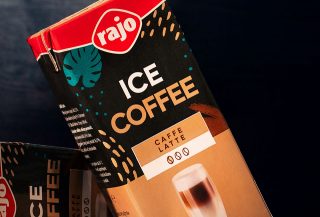 rajo ice coffee packaging